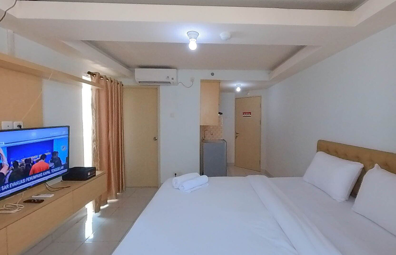 Bedroom 3, Nice And Comfy Studio At Amethyst Apartment, Central Jakarta