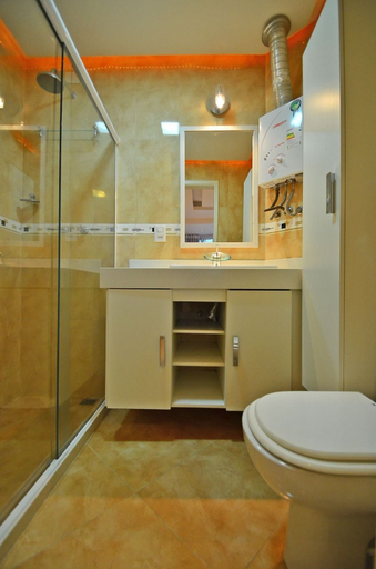 Bathroom 3, Rio Rentals 021- C043 Studio com hidromassagem na praia de Copacabana, Rio de Janeiro