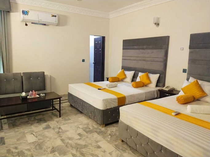 Bedroom 3, Hotel Royal Grand, Zhob