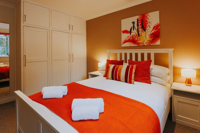 Bedroom 3, The Garden Apartment, Cornwall