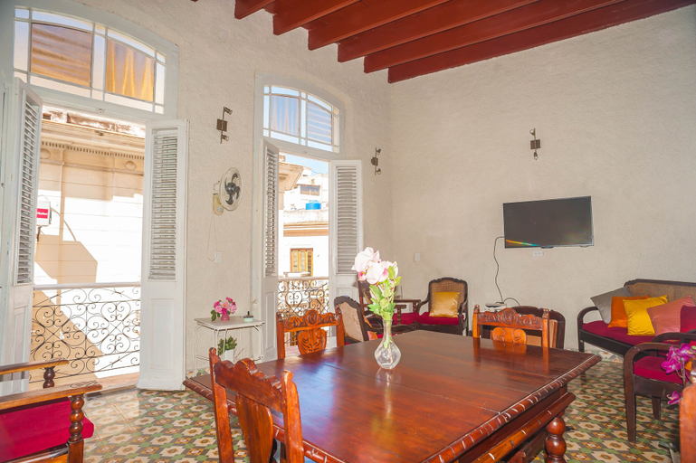 Living room 5, Privado Apartamento con balcón Habana, Centro Habana