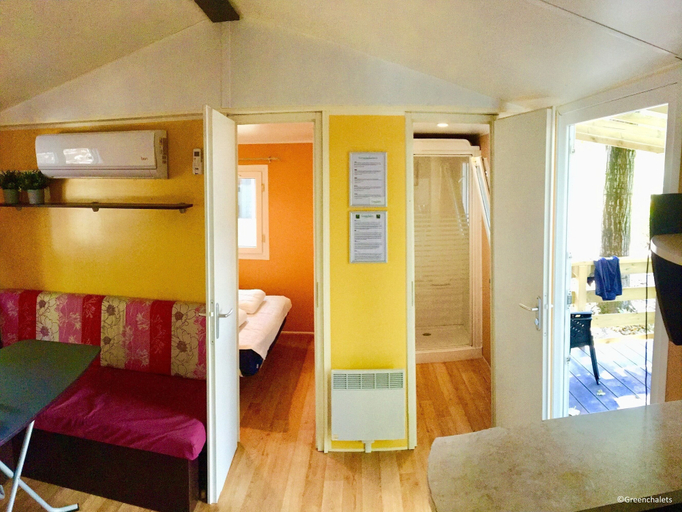 Bedroom 3, Greenchalets Ameglia - Campsite, La Spezia