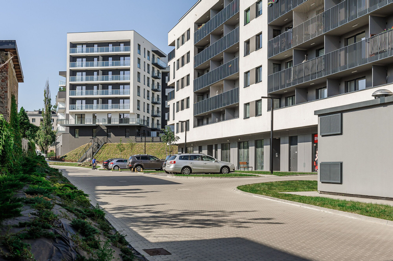 Exterior & Views 2, Lumina apartment on Drewnowska, Łódź