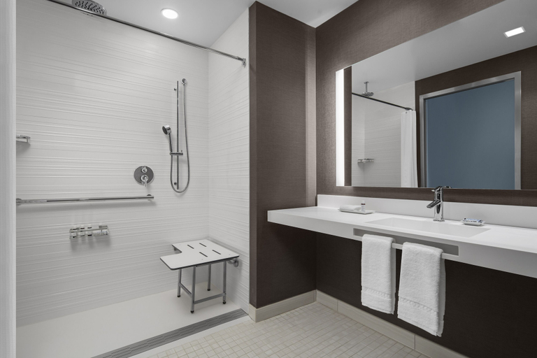 Bathroom 5, AC Hotel by Marriott Miami Dadeland, Miami-Dade