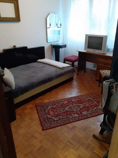 Bedroom 4, 2-bedroom Apartment in Bucharest Near Town Center, Municipiul Bucuresti