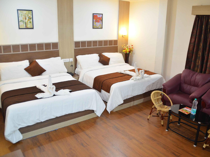 Bedroom, Hotel Aarem Valley Castle, Dindigul