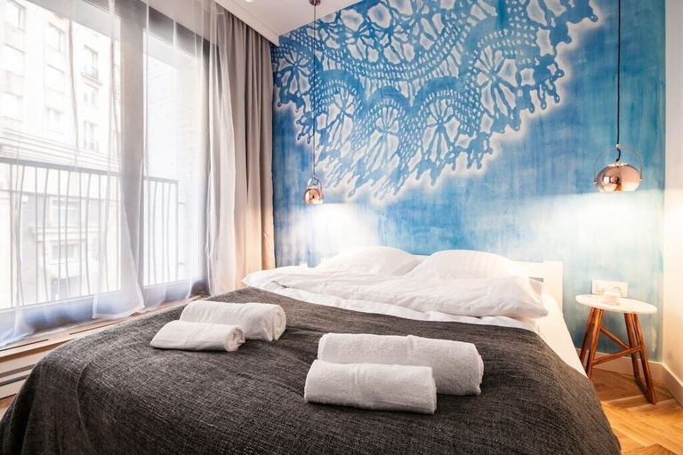 Bedroom 3, oompH Warsaw Central STREET ART Apartments, Warsaw