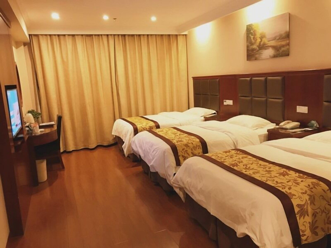 Bedroom 3, GreenTree Inn Maanshan East Dangtu High-Speed Railway Station RT-Market Hotel, Ma'anshan