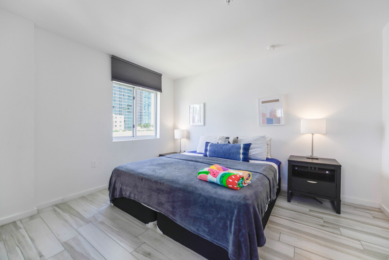 Bedroom 1, Stunning Penthouse Wynwood-Great Rooftop, Miami-Dade
