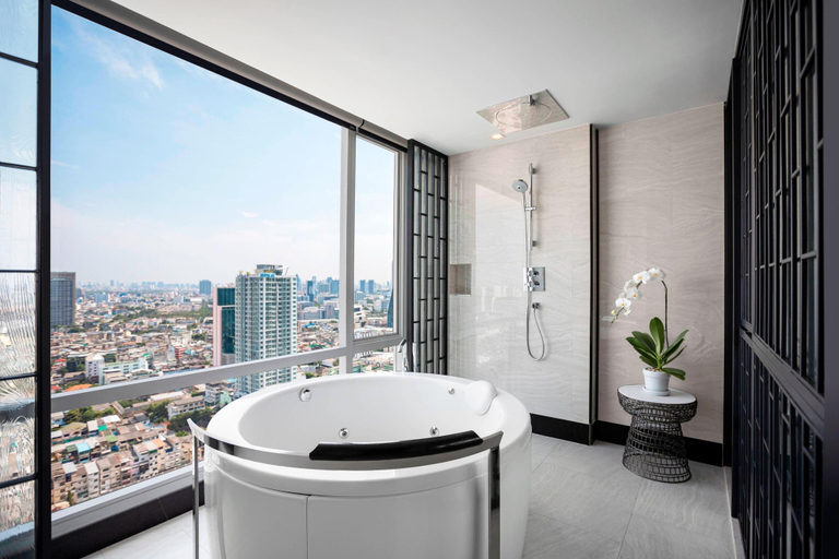 Bathroom 5, Bangkok Marriott Hotel The Surawongse, Bang Rak
