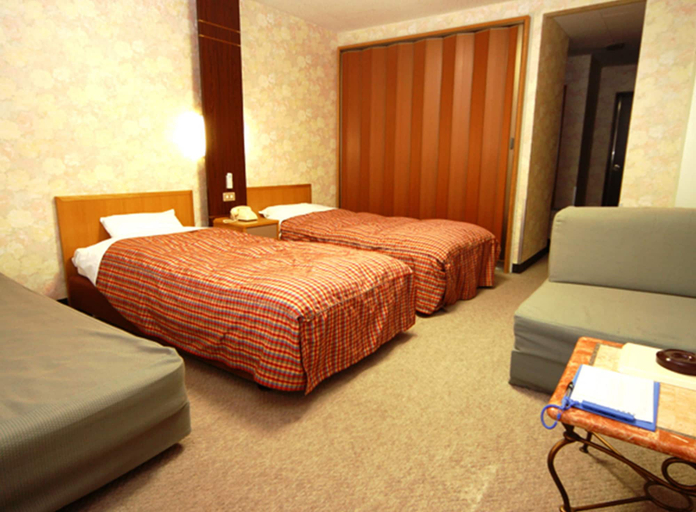 Bedroom, Shiga Grand Hotel, Yamanouchi