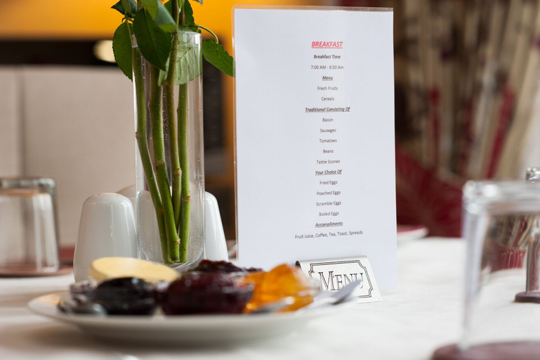 Food & Drinks 5, Dean Park Guest House, East Ayrshire
