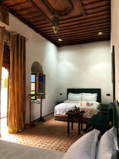 Bedroom 3, Riad Majorelle, Rabat