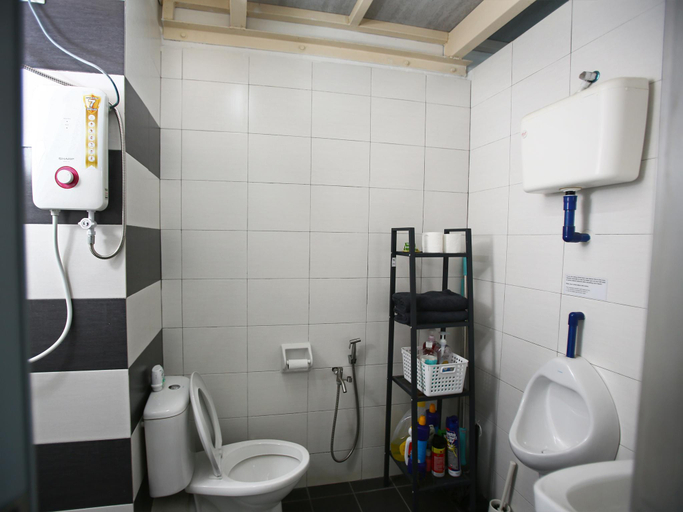 Bathroom, Private Forest Camp - Cinema, Hammock, Swing @ CEO, Penang Island