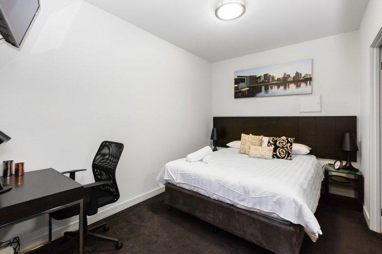 Bedroom 3, Imogen, Melbourne Studio Apartment, Melbourne