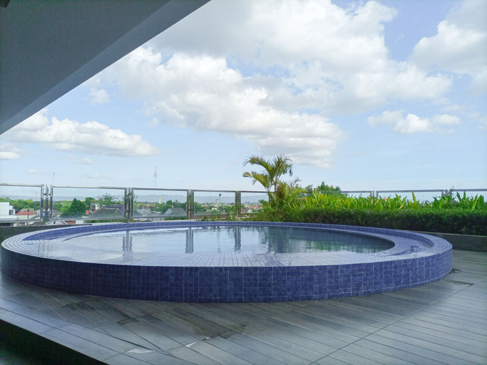Exterior 2, Elegant And Minimalist Studio At Mataram City Apartment, Sleman