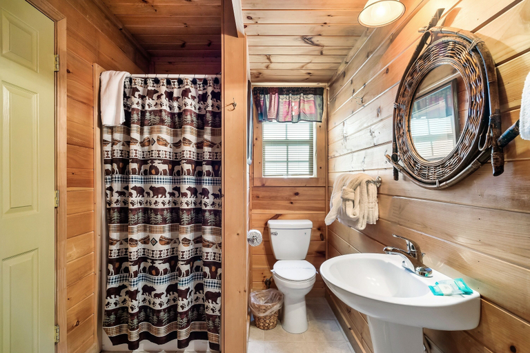 Bathroom 4, A Top Notch Lodge, Sevier