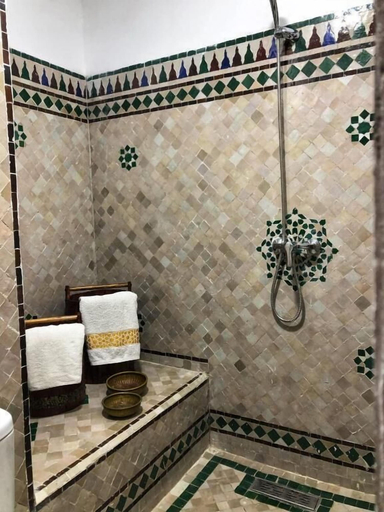 Bathroom 4, Riad Majorelle, Rabat