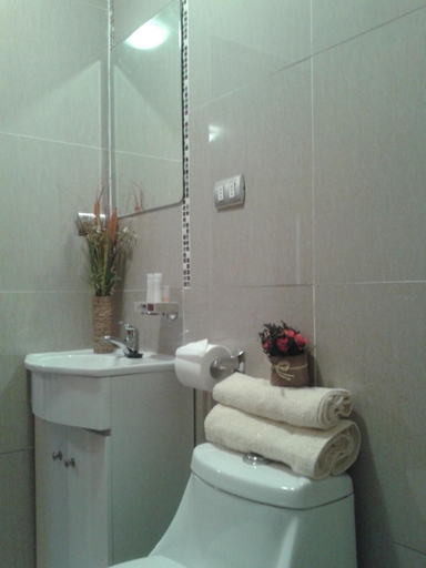 Bathroom 3, Ecomusic Hotel, Valparaíso