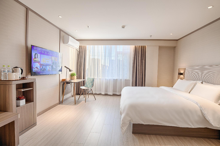 Bedroom 2, Hanting Hotel Hotel Qixia Bus Station, Yantai
