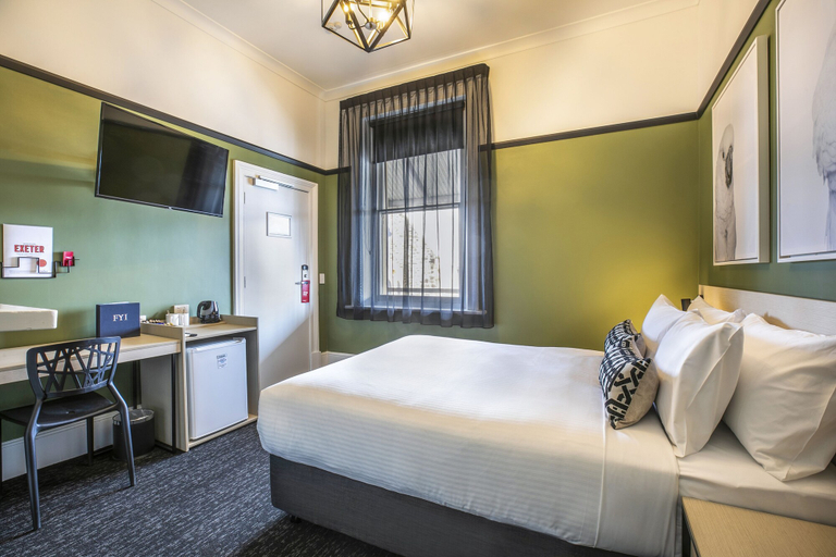 Bedroom 3, Nightcap at Exeter Hotel, Adelaide