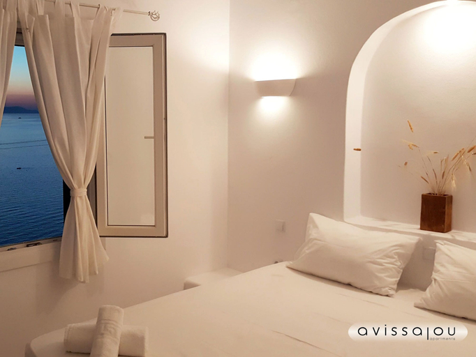 Bedroom 2, Avissalou Apartments, South Aegean
