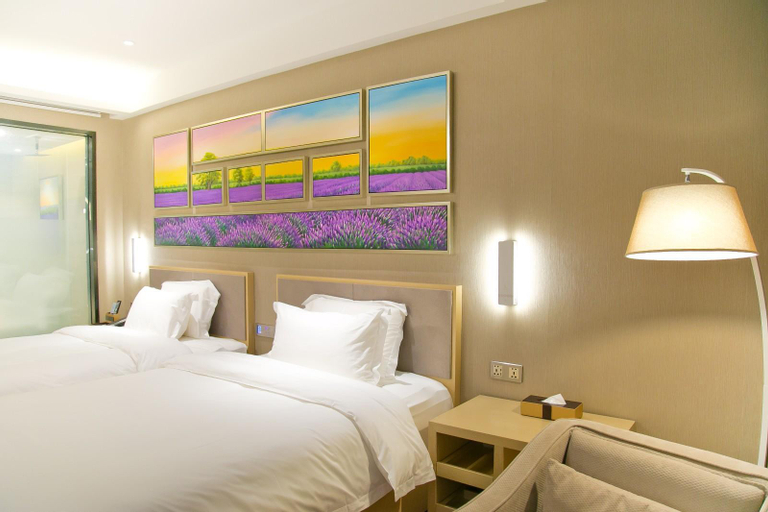 Bedroom 2, Lavande Hotels Shenzhen Longgang Dayun Center Jixiang Metro Station, Shenzhen