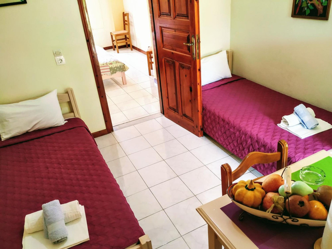 Bedroom 3, Studios Filippos, Thessaly