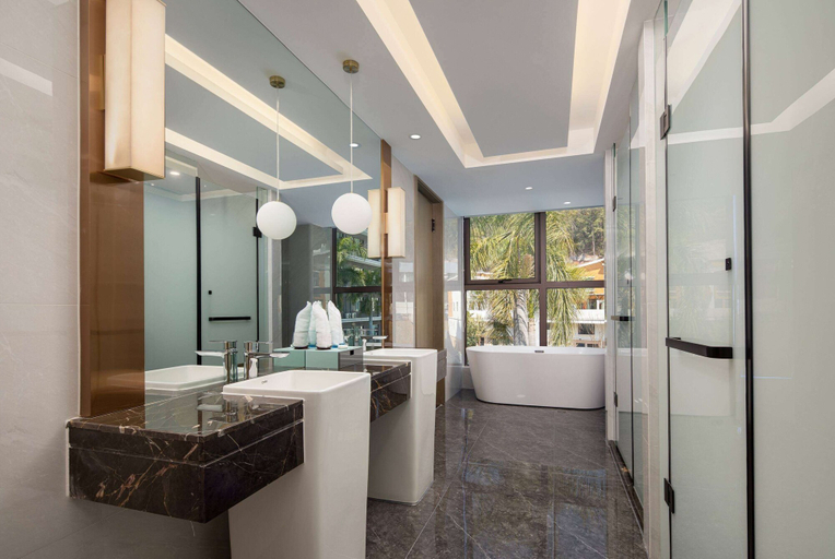 Bathroom, Wyndham Garden Pu‘er Mojiang, Pu'er