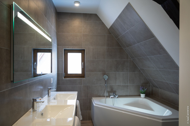 Bathroom 4, Hotel Restaurant Saint-Nicolas, Haut-Rhin