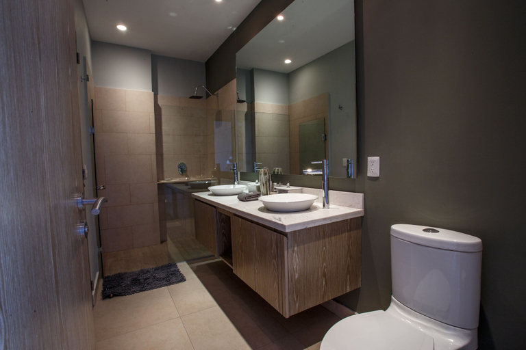 Bathroom, Designer Condo in Zona Romantica, Puerto Vallarta
