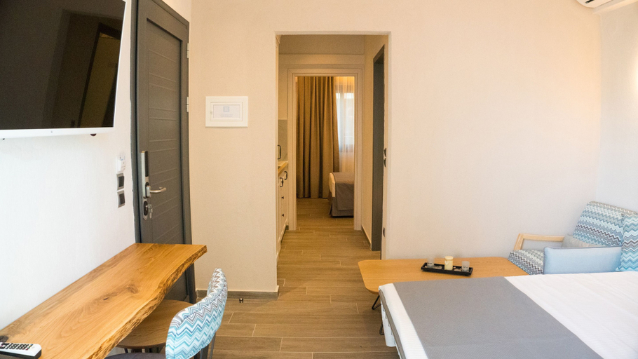 Bedroom 2, Costa Domus Blue Luxury Apartments, Central Macedonia