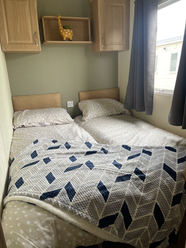 Bedroom 3, Charming 3-bed Static Caravan in Porthcawl, Bridgend