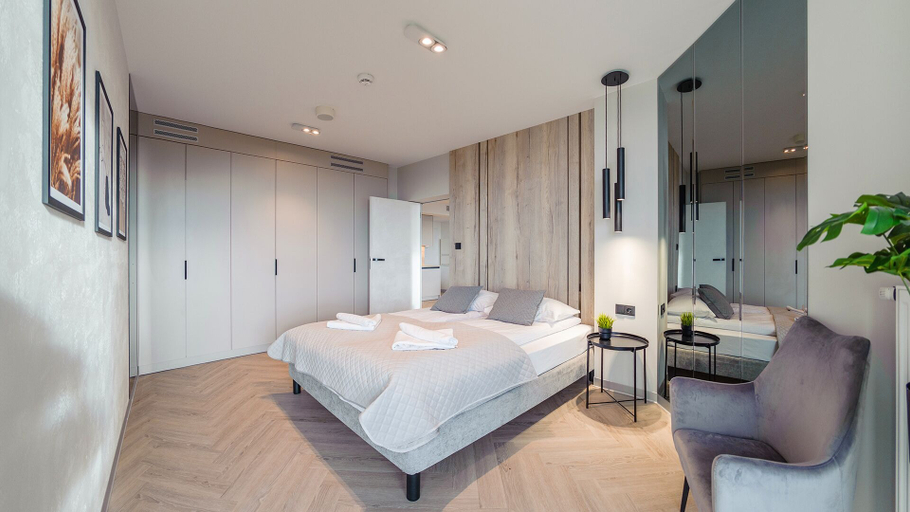 Bedroom 3, Apartamenty Sun & Snow Qinea, Gryfice