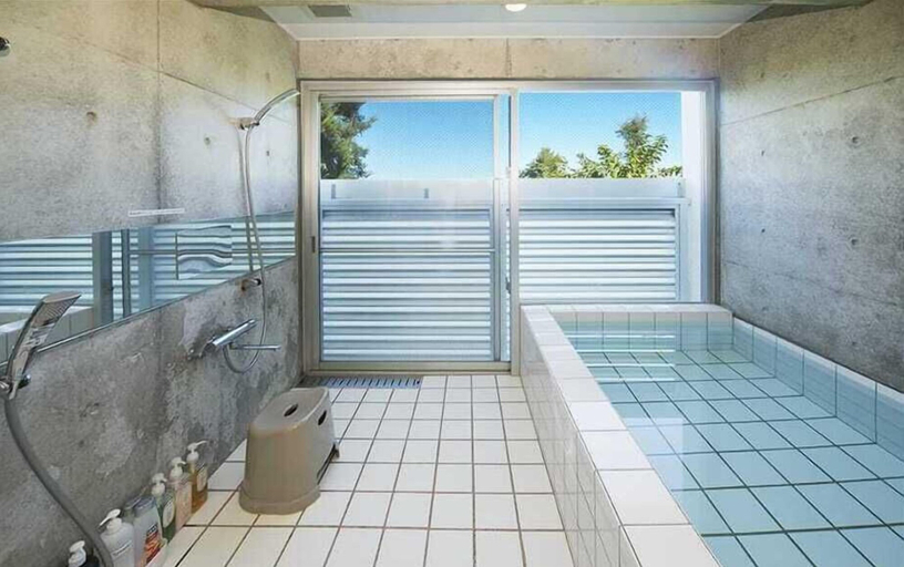 Bathroom, Wires Hotel Onna Clipper Okinawa Base, Onna