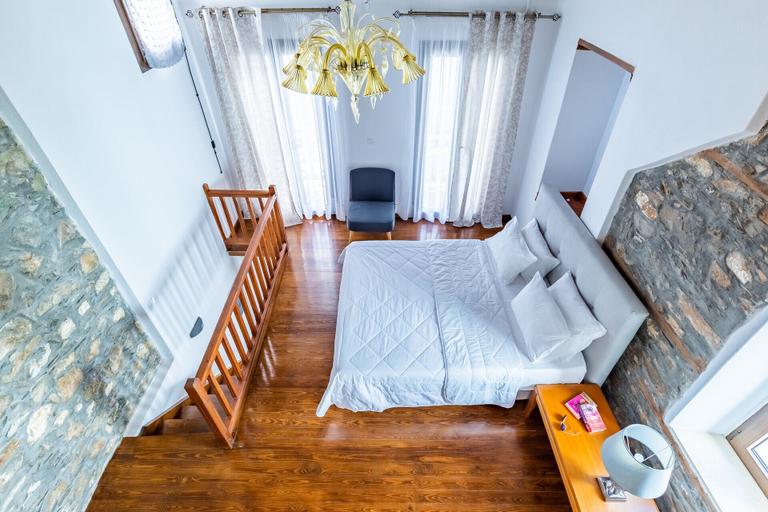 Bedroom 3, Evagelia Villas and Apartments, Thessaly