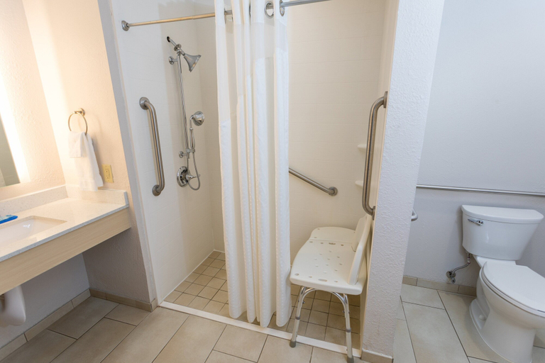 Bathroom 5, Holiday Inn Express & Suites ATHENS by IHG, Limestone