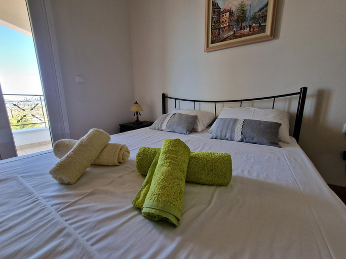 Bedroom 2, The Mirador Boutique Villa with Scenic Sea View, Attica