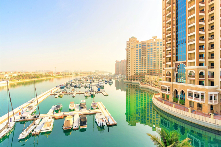 View from property, Gorgeous Studio with breath-taking Palm Views, Dubai