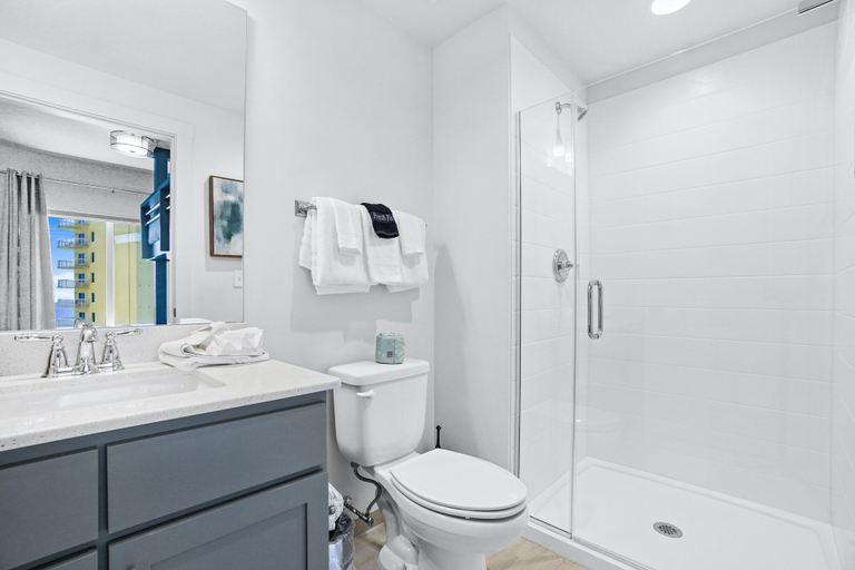 Bathroom 4, Calypso Tower 3 by Panhandle Getaways, Bay