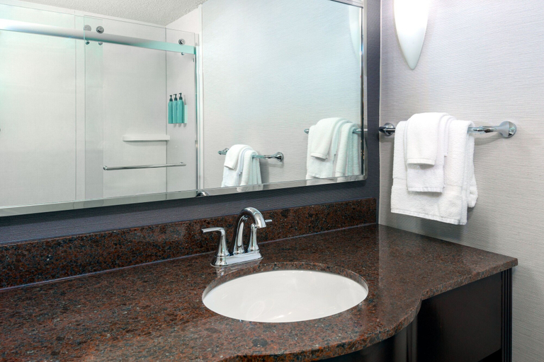 Bathroom 4, Courtyard by Marriott Sarasota at University Town Center, Manatee