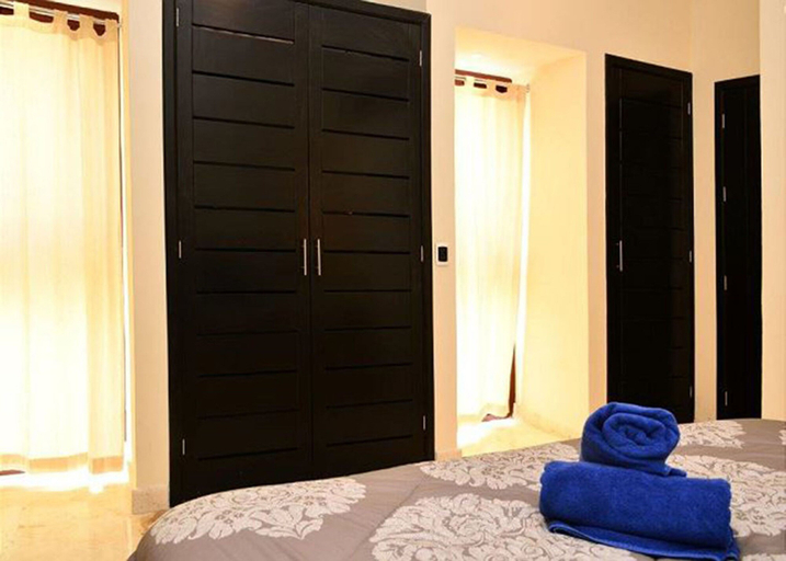 Bedroom 3, Elegant 1 bedroom condo second floor at EL FARO by DPM, Cozumel