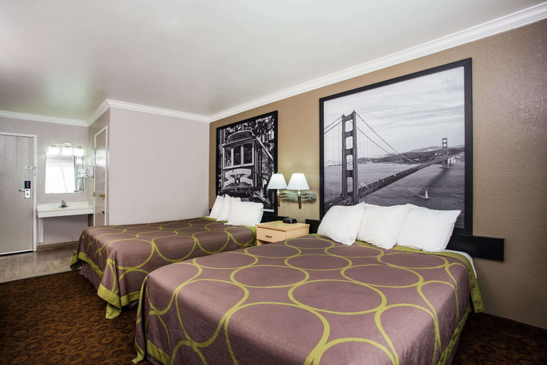 Bedroom 4, Super 8 by Wyndham Vacaville, Solano