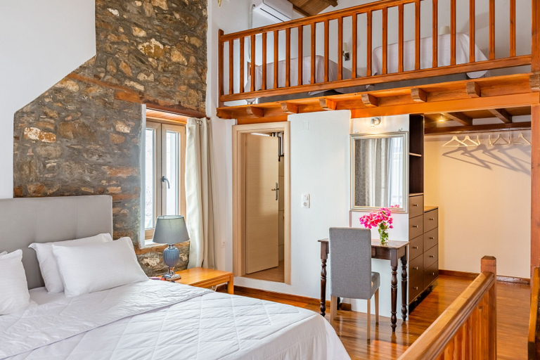 Bedroom 5, Evagelia Villas and Apartments, Thessaly