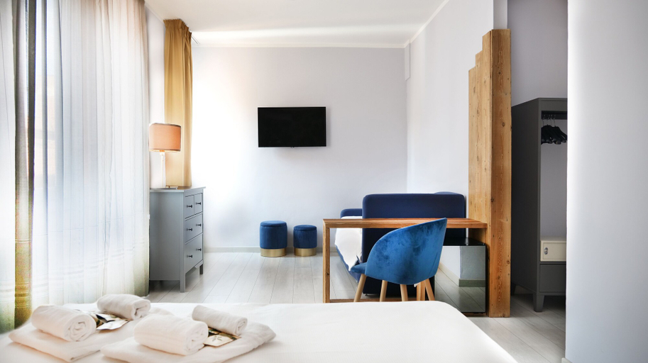 Bedroom 3, Hotel Riviera, Brescia