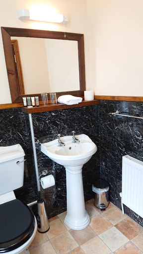 Bathroom 4, Great Trethew Manor Hotel & Restaurant, Cornwall