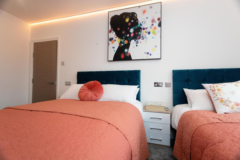 Bedroom 2, The Avenue Apartments , Leeds