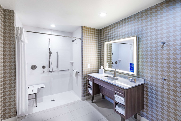 Bathroom 4, Home2 Suites by Hilton Midland East, Midland