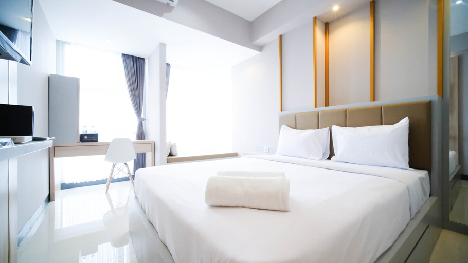 Bedroom 3, Simple and Cozy Studio at Benson Supermall Mansion Apartment By Travelio, Surabaya
