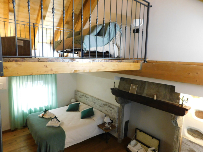 Bedroom 2, NicoMat Rooms, Verbano-Cusio-Ossola